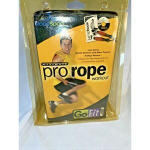 NEW Go Fit ProRope Workout with High Energy Audio CD